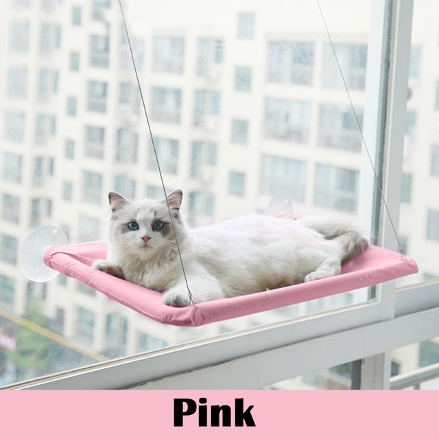 Cat Window Perch, Cat Hammock Window Seat, Window Mounted Cat Bed