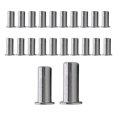 thumbnail image 1 of 20 piezas remache de cabeza plana SUS304 tuercas de remache de cuerpo liso tuerca roscada sin moleteado inserto sellado Nutsert M8x27,5 M10x34, 1 of 6