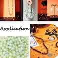 thumbnail image 4 of A pack of colored glass cracked jade beads 8mm in various colors for various DIYstyle1:style3;, 4 of 4