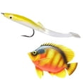thumbnail image 2 of Advancent 6 piezas de señuelos de pesca, accesorios de pesca con caña, cebo de simulación de tamaño pequeño profesional, accesorio para aparejos de Type3 NO3 Advancent DJ0682-08, 2 of 6