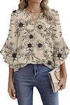 1|Khaki|Floral
