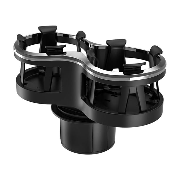 Kenally Portavasos de coche Organizador de bebidas de agua de café ajustable Expansor automático extraíble Soporte de montaje portátil Paneles de instrumentos para automóviles