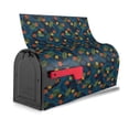 thumbnail image 3 of KLL Hawaiian Style Pattern Mailbox Covers,Magnetic Mailbox Waterproof Post Box Cover Post Letter Box Cover Decorations Standard Size-25.5x21 in, 3 of 8