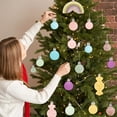 thumbnail image 5 of Christmas Tree Decorations, 40Pcs Macaron Color Christmas Balls and Tree Top Star Set with Rainbow, Ice Cream, Candy Ornaments for Cute Pastel Christmas Tree Decoration 2025 Trendy Holiday Décor, 5 of 9
