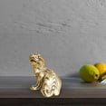 thumbnail image 4 of Estatua de Kylin de latón oriental en miniatura, elegante adorno de Kirin de cobre hecho a mano para Estilo E, 4 of 6