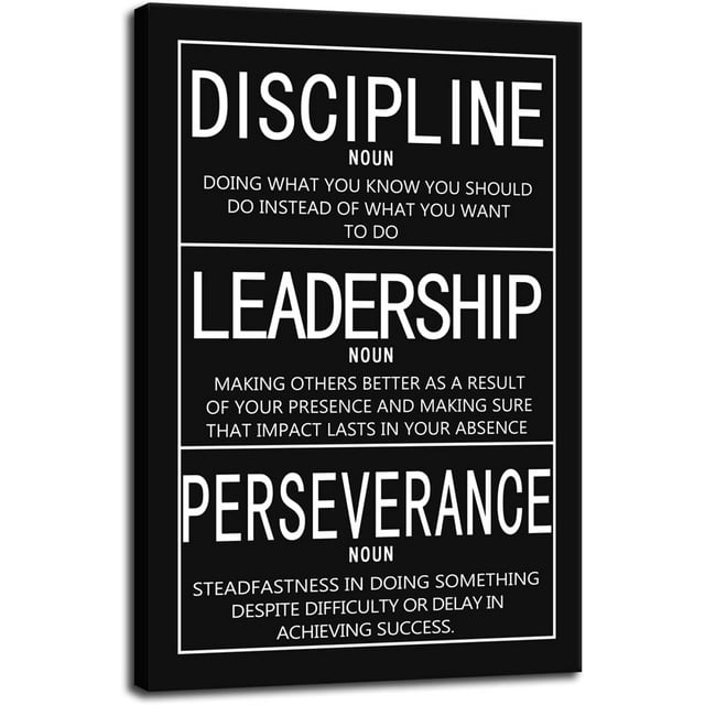 Inspirational Office Canvas Wall Art Inspirational Positive