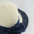 thumbnail image 4 of tarylea Wide Brimmed Hats for Women Sun Weaving Straw Hat with Bow Tie Casual Summer Beach Vacation Holiday Hat, 4 of 6