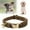 D, variant on Pet Collars Colored Velvet Cat Collar with Optional Tie and Customized Engraving for Small to Large Cats – Light Gold Buckle Pet Collar Accessories Velvet Choice