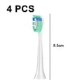 thumbnail image 2 of Cabezales de repuesto para cepillo de dientes eléctrico Clean Replacement, 4 cabezales de cepillo, 2 of 5