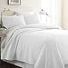 thumbnail image 3 of Simply Soft Quilted Coverlet Set Herring Patterned , King/California King, White, 3 of 3