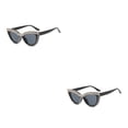 thumbnail image 4 of Sonducket 1 par de gafas de mujer con montura de PC, lentes de resina, reemplazo decorativo de cristal y elegante, adorno para gafas de Type1 NO1, 4 of 6