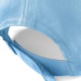 thumbnail image 4 of Beechfield - Gorra/Visera Básica - 5 paneles (Paquete de 2) (Azul cielo), 4 of 4