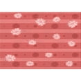 thumbnail image 1 of Ahgly Company Machine Washable Indoor Rectangle Transitional Ruby Red Area Rugs, 7' x 10', 1 of 7