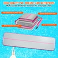 thumbnail image 3 of VEVOR Gymnastics Air Mat, 4 inch Thickness Inflatable Gymnastics Tumbling Mat, Tumble Track with Electric Pump, 3 of 9
