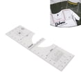 thumbnail image 4 of T Shirt Ruler Guide, Transparent Portable Size Widely Used T Shirt Ruler  For Sewing, 4 of 8