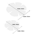 thumbnail image 4 of KAKOWELY 2pcs Microwave Heat Insulation Bowl Pad Ruler with Flower Edge Sewing Template for Bowl Cozy Patchwork Quilting for Home Outdoor Use,7.87X"X7.87"X0.04", 4 of 5
