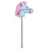 Spark Create Imagine Plush Riding Stick, Blue Unicorn