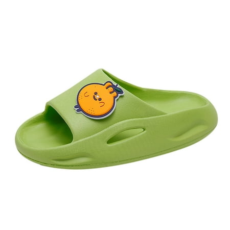

Kids Slipper Eva Non-Slip Thick Slippers Bathroom Sole Sandals Shower Shoes