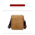 thumbnail image 6 of Small Crossbody bag for men shoulder bag mens purse satchel leather messenger bag gift man, 6 of 8