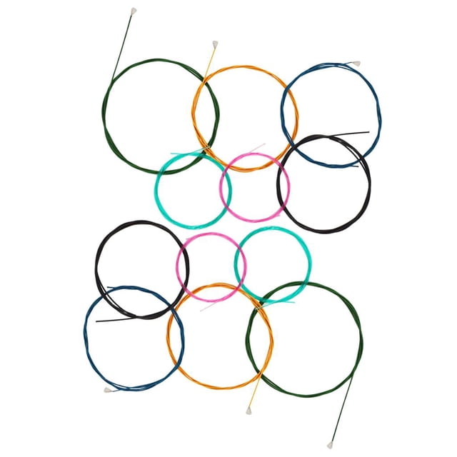 Esquirla 2x 6Pcs Guitar Strings Nylon Strings Set for Classical Guitar Parts Accessories