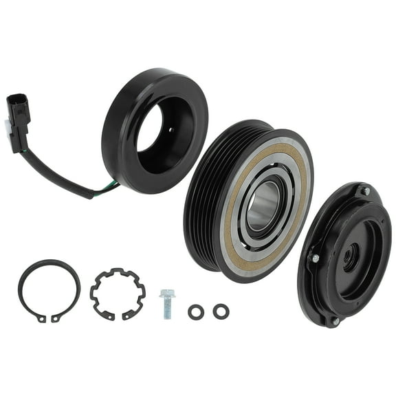 Air Conditioner AC Compressor Clutch Kit for for Ford Explorer Flex 2013-2019  for for Ford Police Interceptor Taurus for for Lincoln MKS MKT MKZ for 7SBH17C AC Compressor Clutch No.198342