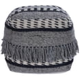 thumbnail image 2 of Puf Butler Brynn Transitional Gray de algodón 50 cm, 2 of 8