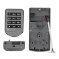 thumbnail image 4 of File Cabinet Lock Kit, Smart Intelligent Remind Electronic Cabinet Lock Protective Safe  For Office Door For Cabinet For Home Door, 4 of 8