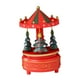 thumbnail image 3 of Caja de música decorativa con forma de carrusel navideño, mecanismo de cuerda, ligera y decorativa. Estilo D, 3 of 9