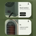 thumbnail image 3 of Calentadores eléctricos de escritorio, calentador de ventilador de 1200W, máquina calentadora doméstica de ahorro de energía, 3 of 5
