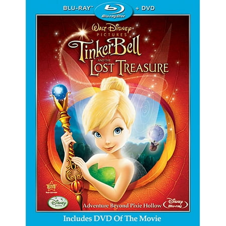 Tinkerbell Stadium - Tinker Bell and the Lost Treasure (Blu-ray + DVD)