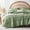 Sage Green, variant on Davulos Tufted Comforter Set Queen Size,Dark Green Bed in a Bag 7 Pieces Shabby Chic Boho Bedding Sets with 1 Comforter,2 PillowShams,2 Pillowcases,1 Flat Sheet,1 Fitted Sheet