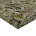 thumbnail image 4 of Ambesonne Leaves Greenery Fitted Sheet, Tropical Leaf Boho, Twin XL Size, Olive Green Taupe, 4 of 5