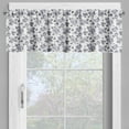 thumbnail image 2 of Ambesonne Grey Window Valance, Vintage Roses Floral Art, 54" X 18", Grey White, 2 of 5