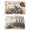 Grey Brown Beige, variant on Rabbits Pine Cone Placemats Set of 12, Sweet Home Texture Grey Plaid Farmhouse Placemats for Dining Table, Place Mats for Kitchen Tabletop, Waterproof Wipeable Dining Table Mats Set