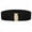Black, variant on Miyuadkai Belt Wide Women Fashion Belts Lady Elastic Waist Stretch Belt Dress Wide Buckle Belt Accessory Beige