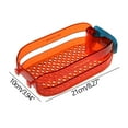 thumbnail image 2 of EGNMCR Kitchen Faucet Rack Punch Pool Sponge Water Filter Rack Bathroom Shower Gel Soap Rack faucet rack, 2 of 2
