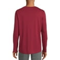 thumbnail image 3 of Athletic Works Men's and Big Men's Active Long Sleeve Soft Blend Tee, Sizes up to 5XL, 3 of 5
