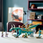 LEGO NINJAGO Jungle Dragon 71746 Building Toy Ninja Playset (506 Pieces)