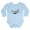 Sky Blue, variant on CafePress - Peanut, Retro, Body Suit - Long Sleeve Cotton Baby Bodysuit