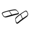 thumbnail image 1 of 2Pcs Car Rear Bumper Tail Pipe Cover Trim Decorative For A-U-D-I Q7 2016-2019 Stainless Steel, 1 of 7