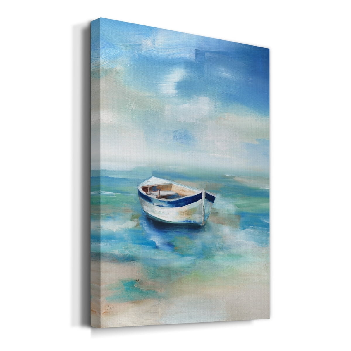 Solitude Shore Premium Gallery Wrapped Canvas - Ready to Hang - 24 x 36