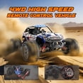 thumbnail image 3 of Auto RC SIMREX a escala 1/16, camión Hobby 4WD de 36 km/h para niños y adultos, 3 of 9