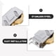thumbnail image 5 of Conjunto de 2 rodillos para puerta corrediza de acero inoxidable y cobre, rueda doble de cobre para puertas de armario y patio, rodillo para puerta corrediza con rodamiento de bolas, 5 of 7