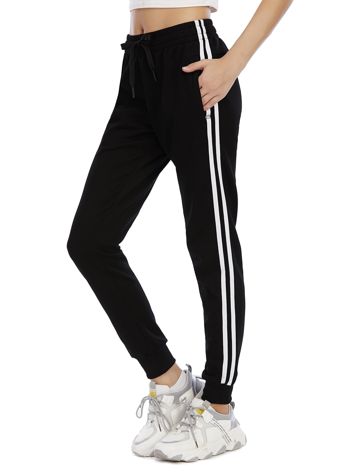 Bohuma Women's Sweatpants Joggers Pants Cotton Lightweight Breathable Soft for Running Pants 
