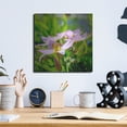 thumbnail image 6 of Luxe Metal Art 'Flower I' by Epic Portfolio Metal Wall Art, 12" x 12", 6 of 9