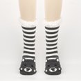 thumbnail image 2 of Christmas Socks for Women Cartoon Socks Floor Socks Adult Winter Plus Velvet Socks Sleeping Socks Carpet Socks Slippers Socks, 2 of 3