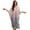 Leopard Glitter, variant on Xoenoiee Leopard Glitter Print Kaftan Dresses for Women Plus Size V Neck Caftans Long Batwing Sleeve Beach Cover Up High-Slit Summer Mumu Dresses