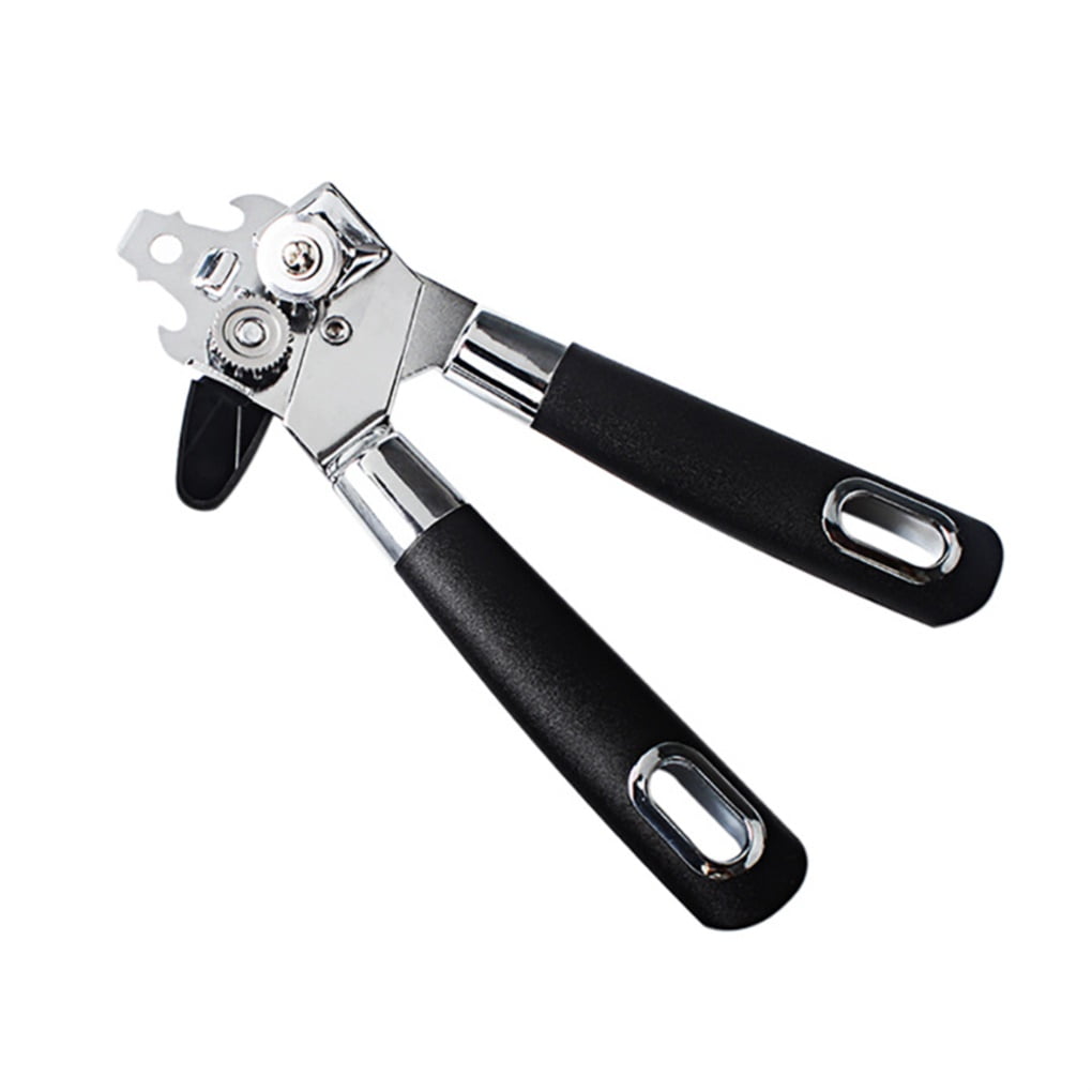 Can Opener, Upgraded Manual Can Opener Multifunctional Stainless Steel Heavy Duty Can Opener Stainless Steel