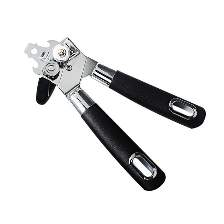 Hand Crank Can Opener, Heavy Duty Stainless Steel Manual Hand Held Can  Opener with Comfortable Handles, Smooth Edge and Easy and Labor-saving,  Very
