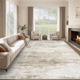 thumbnail image 1 of Alfombra losbulake 244 x 305 cm lavable, antideslizante, pelo corto, beige, 1 of 9